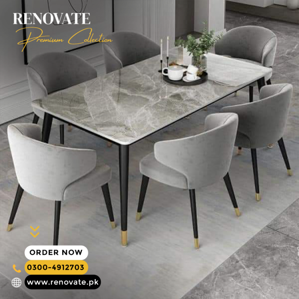 6 seater dining table