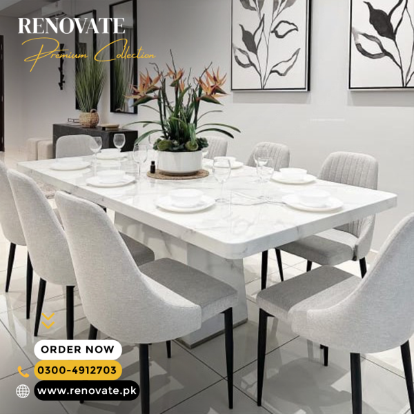 8 seater dining table